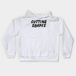 Cutting Shapes Kids Hoodie